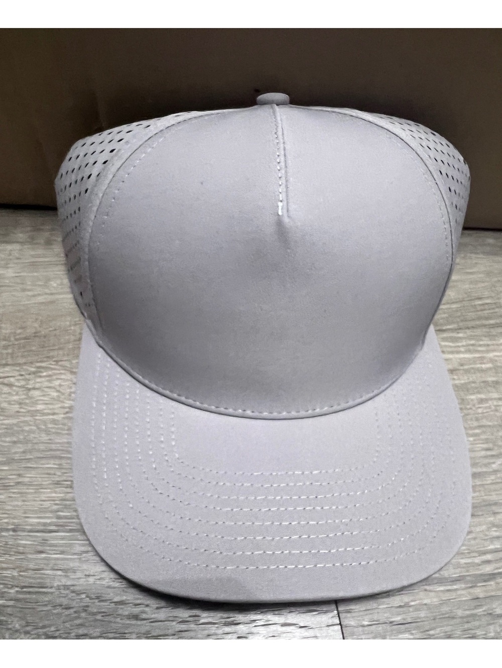 Billest Gilbert Light Gray Breathable Mesh Baseball Cap